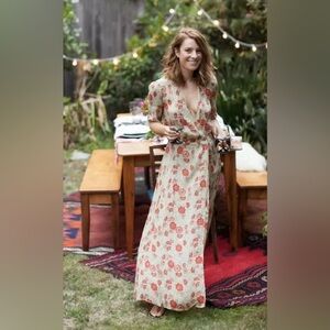 Isabel Marant Étoile Shania floral print wrap dress